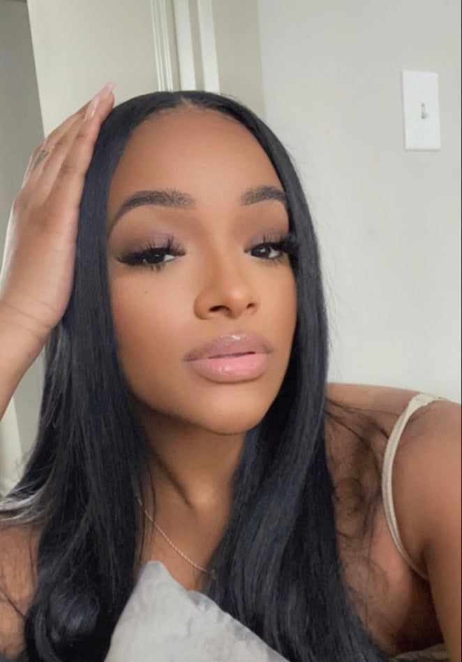 Silky Straight U Part Wig